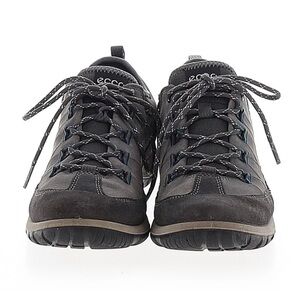 Ecco Women’s Charcoal Gray Suede Lace-Up Athletic Shoes
